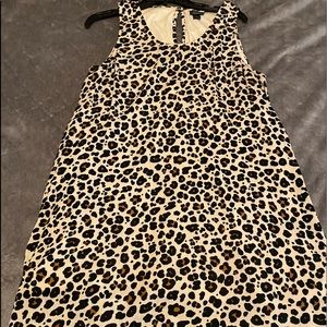 Leopard print dress